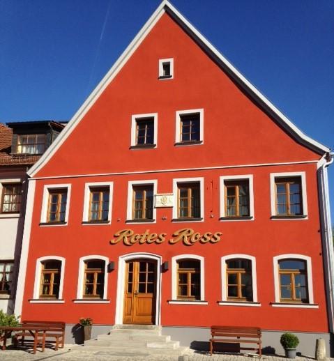 Hotel-Gasthof Rotes Ross Markt Einersheim Екстериор снимка